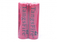 2Pcs TangsFire 18650 2800mAh 3.7V Lithium Batteries